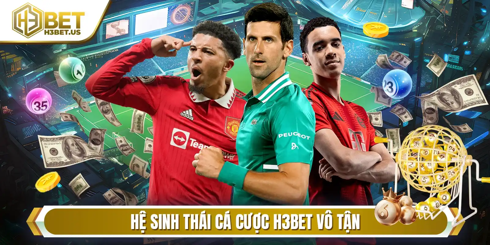 Hệ Sinh Thái Cá Cược H3BET Vô Tận
